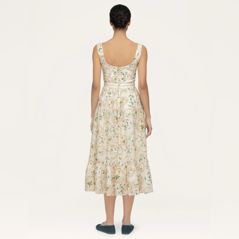 MELON MENAJE MIDI DRESS : Agua By Agua Bendita - Picture 10 of 15